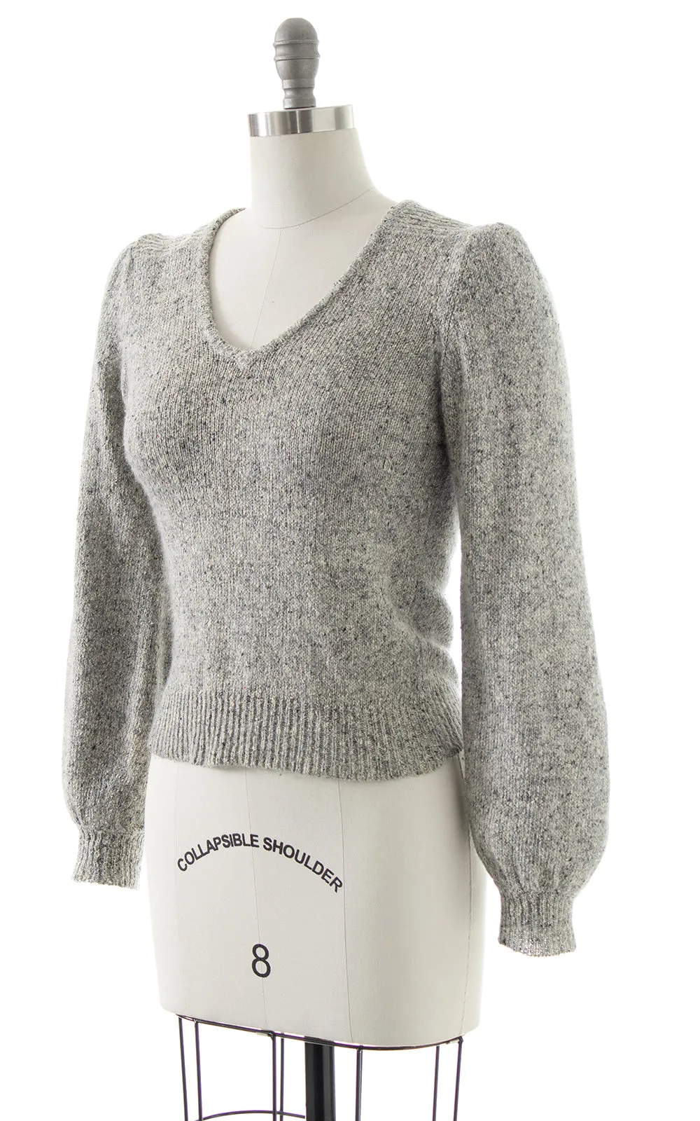 1980s Silk-Angora Blend Knit Sweater | small/medium/large