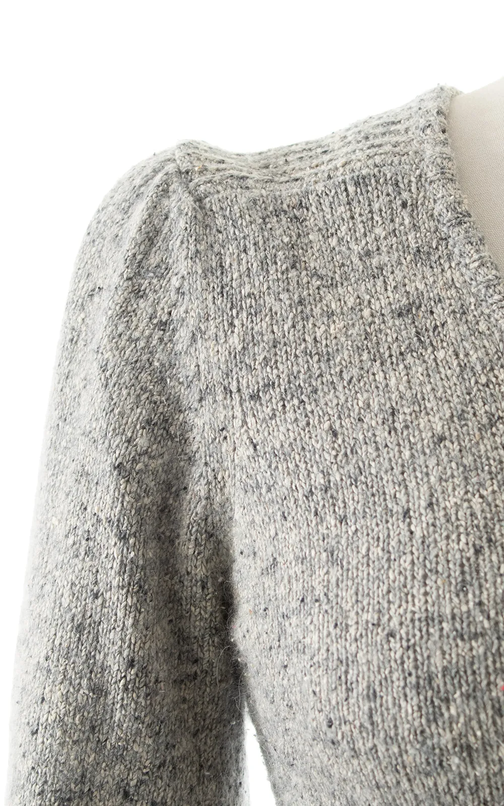 1980s Silk-Angora Blend Knit Sweater | small/medium/large