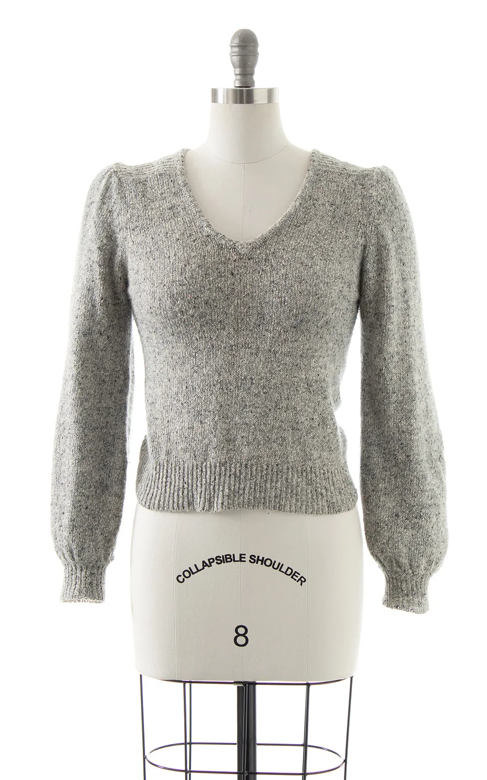 1980s Silk-Angora Blend Knit Sweater | small/medium/large
