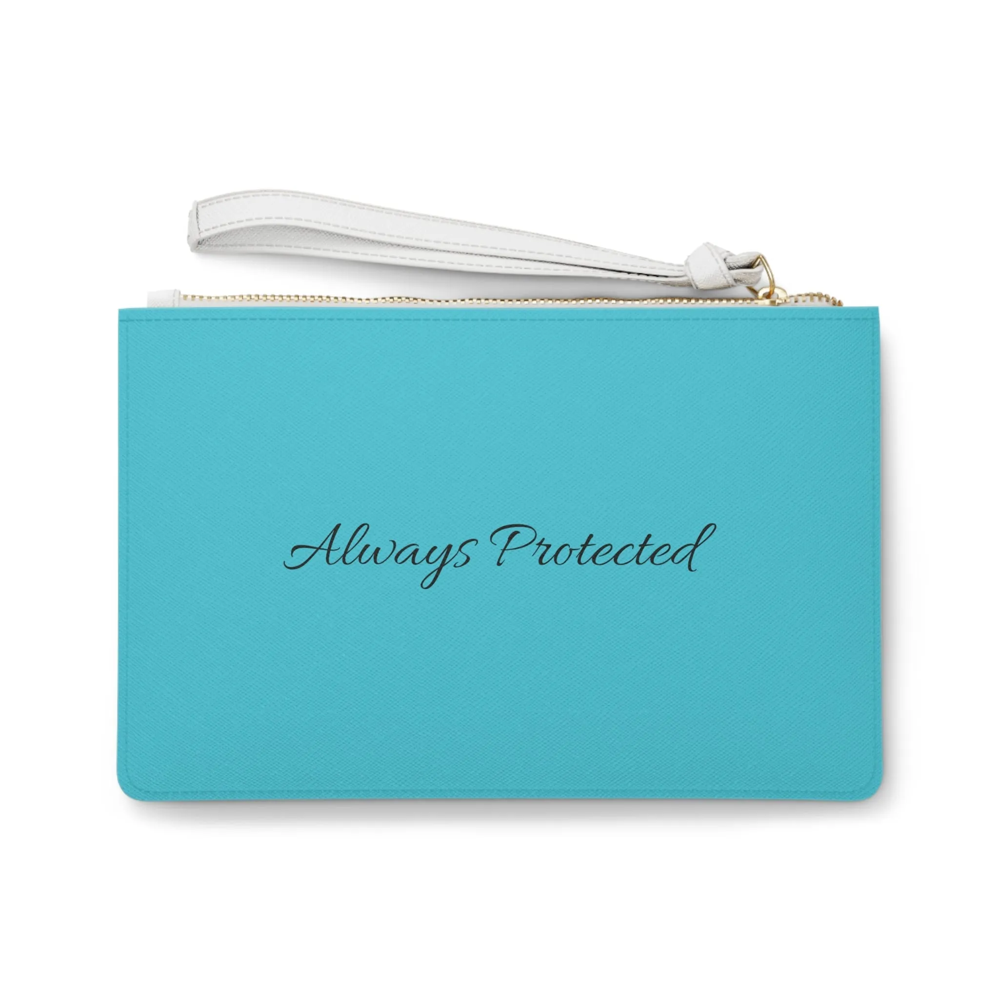 Always Protected Turquoise Pouch with Loop Handle