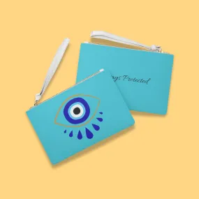 Always Protected Turquoise Pouch with Loop Handle