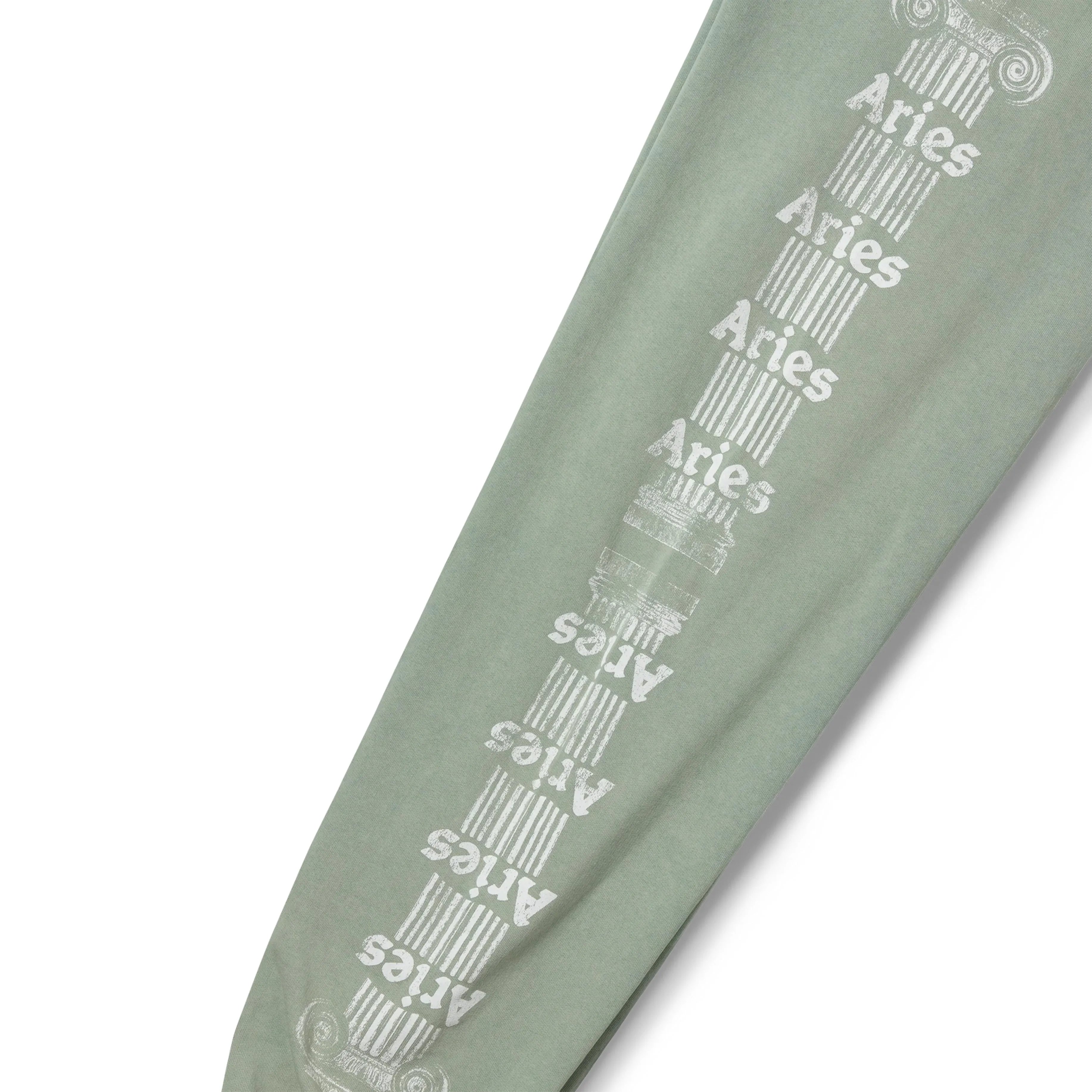Aries Womens Aged Ancient Column Sweatpant Green