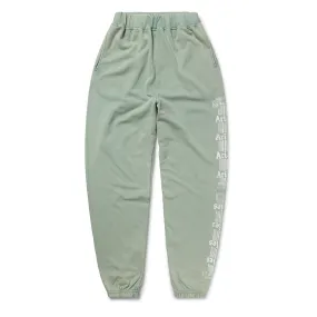Aries Womens Aged Ancient Column Sweatpant Green