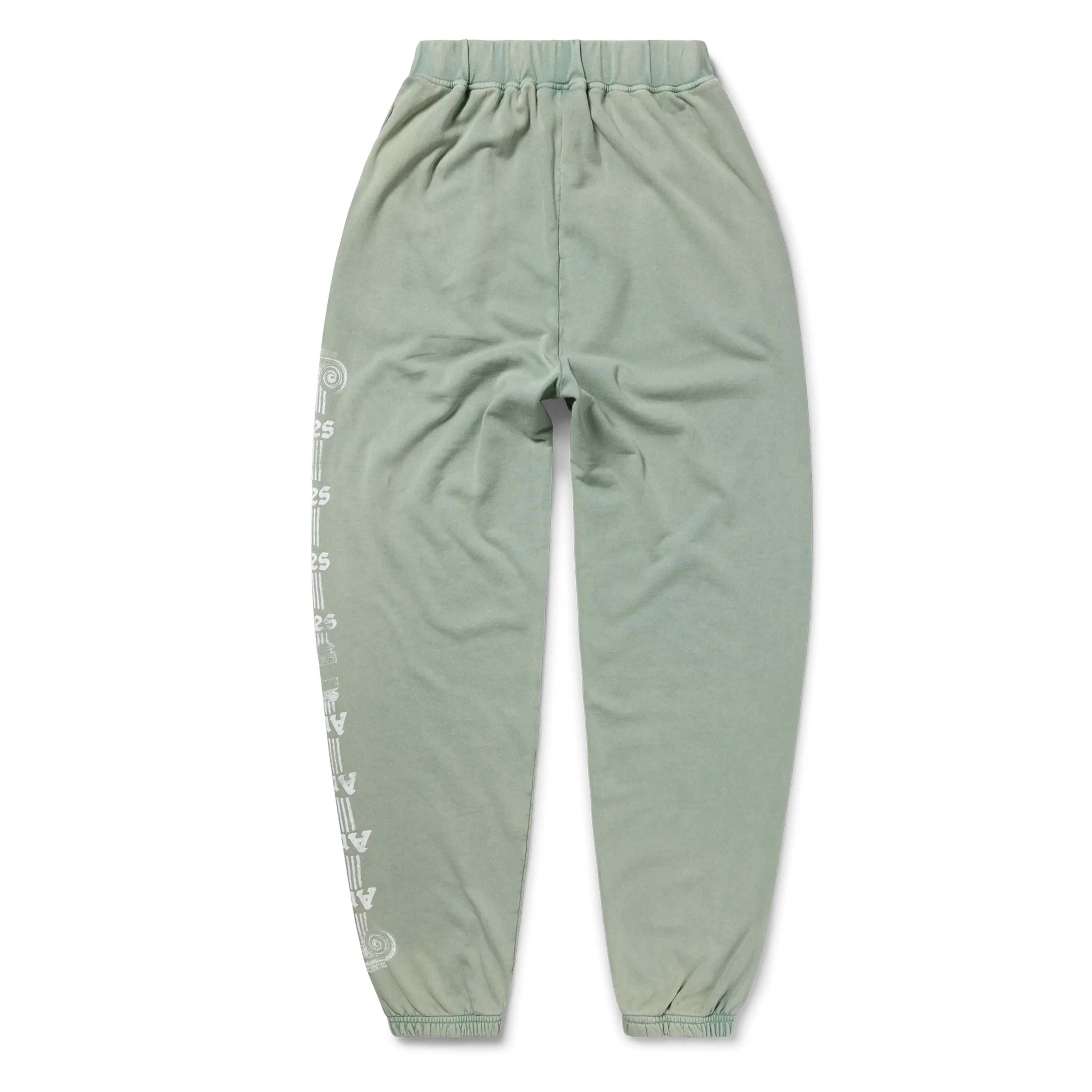 Aries Womens Aged Ancient Column Sweatpant Green