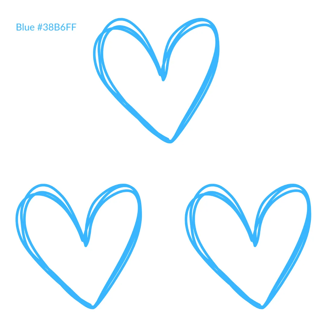 Blue Heart Sleep Shirt