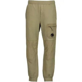 Diagonal Fleece Mixed Lens Sweat Pants