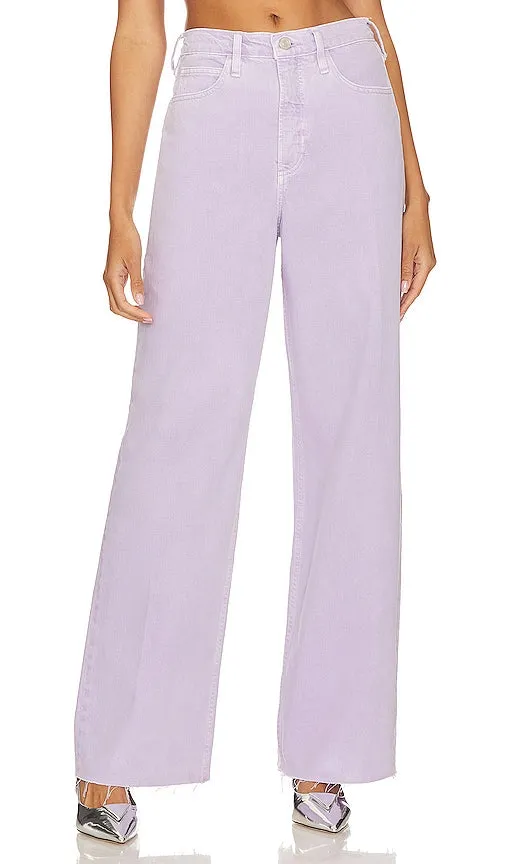 FRAME Le High N Tight Wide Leg in Lavender