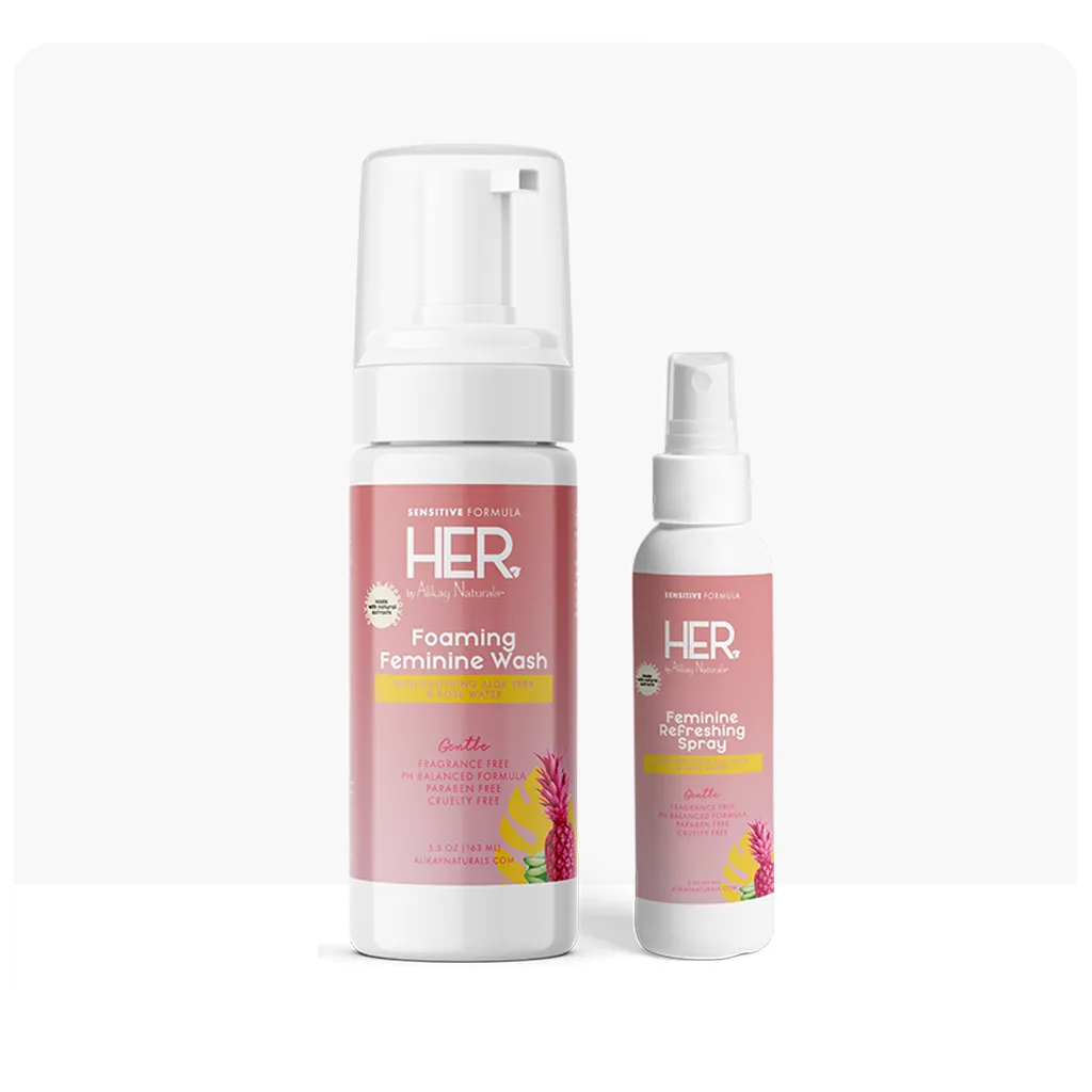 HER by Alikay Naturals™ Sensitive Cleanse & Refresh Bundle