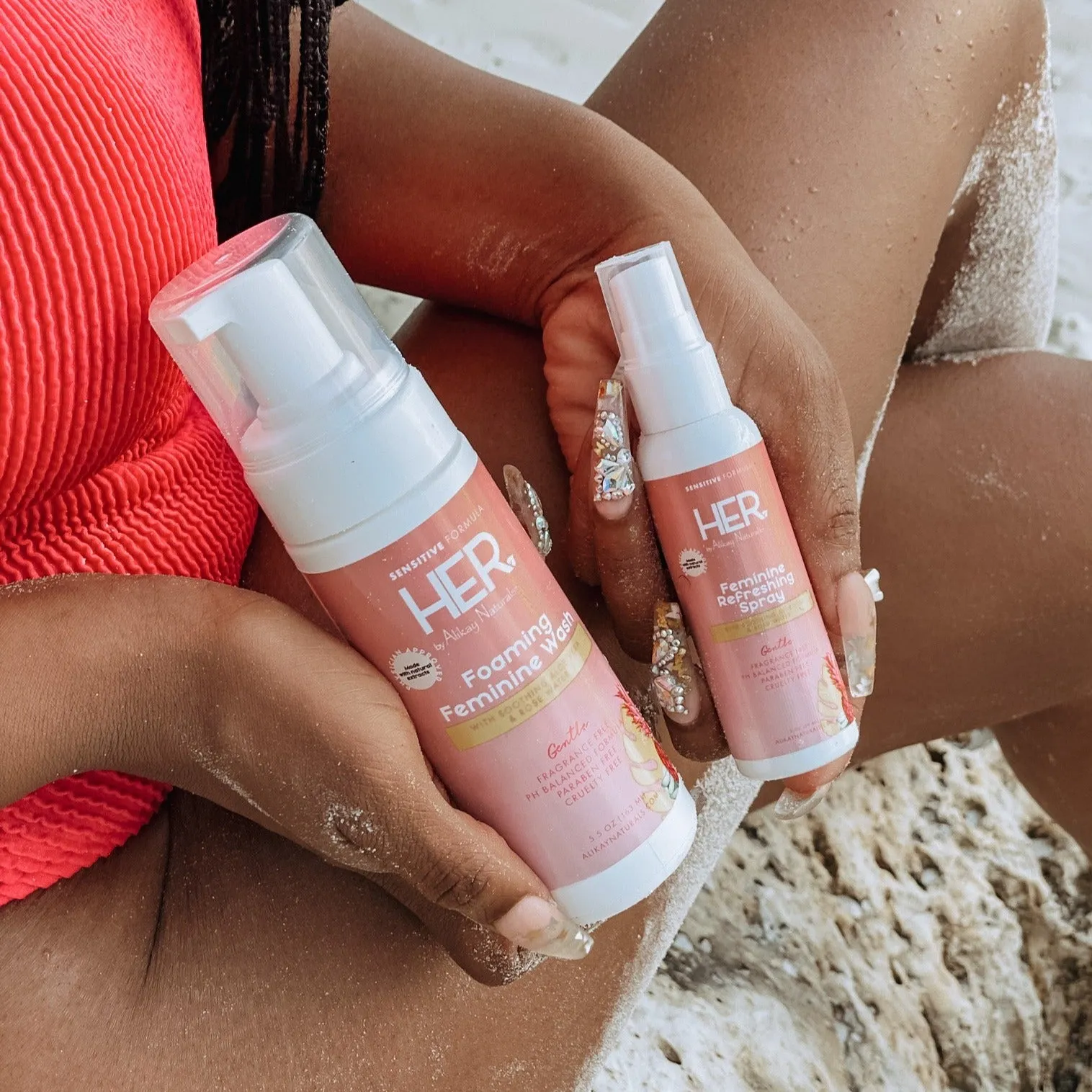 HER by Alikay Naturals™ Sensitive Cleanse & Refresh Bundle
