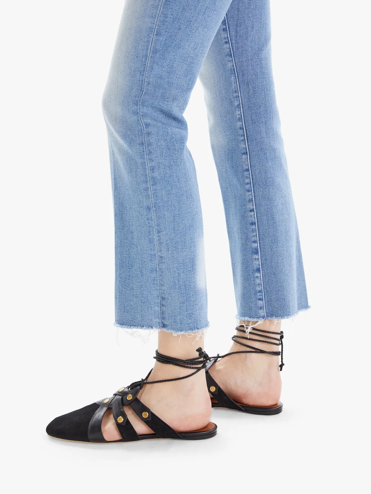 Hustler Ankle Fray Jean - Au Revoir