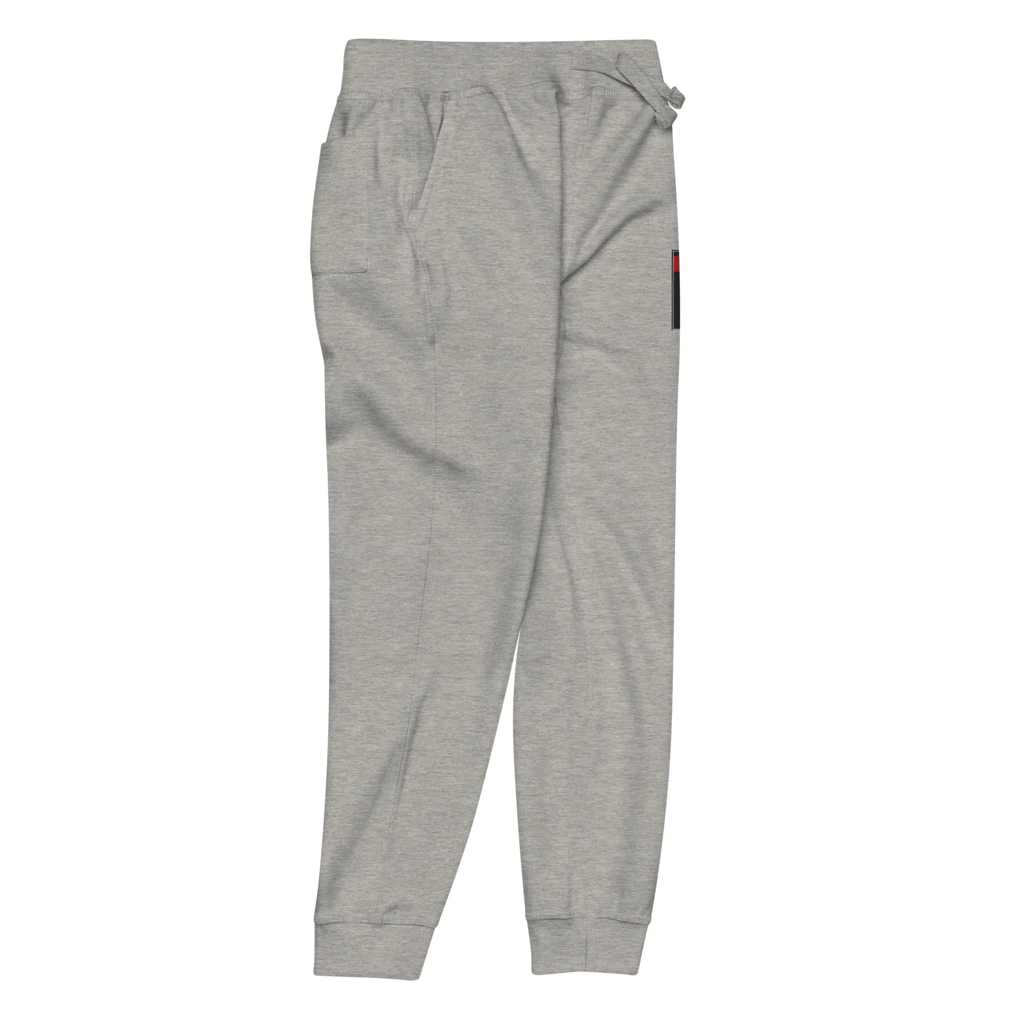 ISAN Unisex BLK Fleece Sweatpants