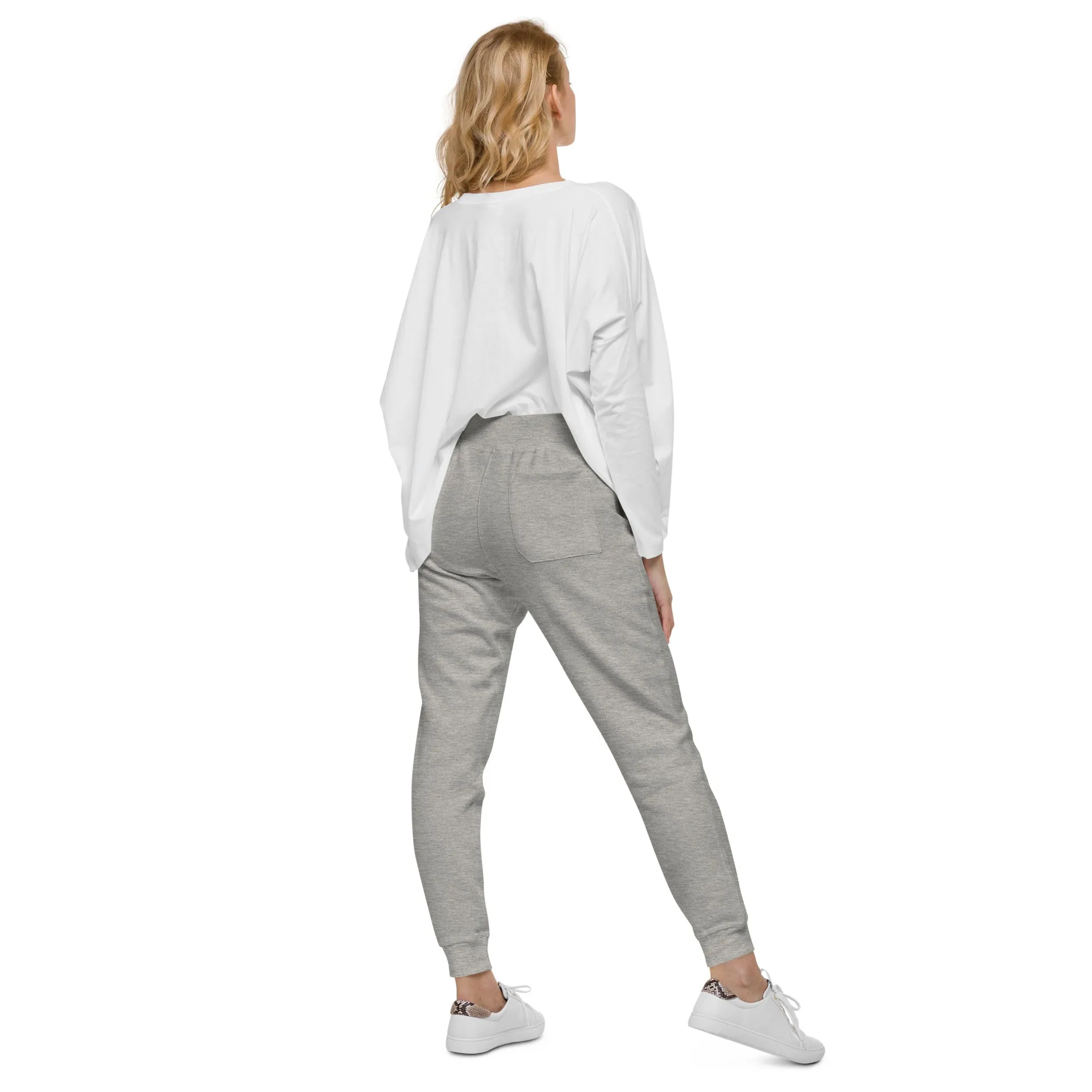ISAN Unisex BLK Fleece Sweatpants