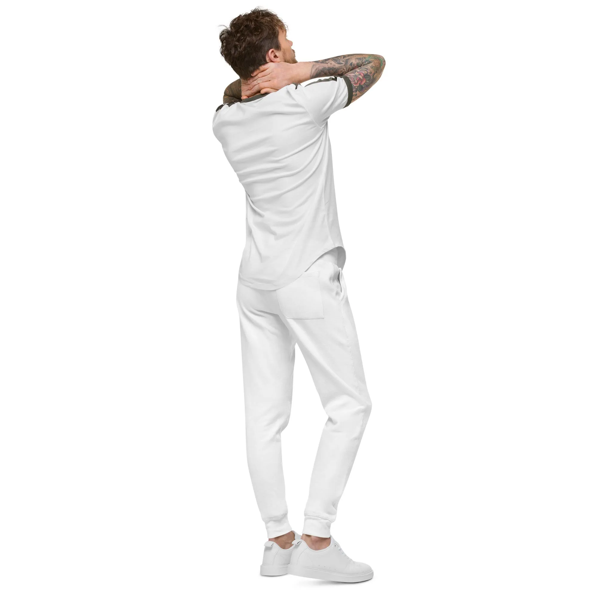 ISAN Unisex BLK Fleece Sweatpants