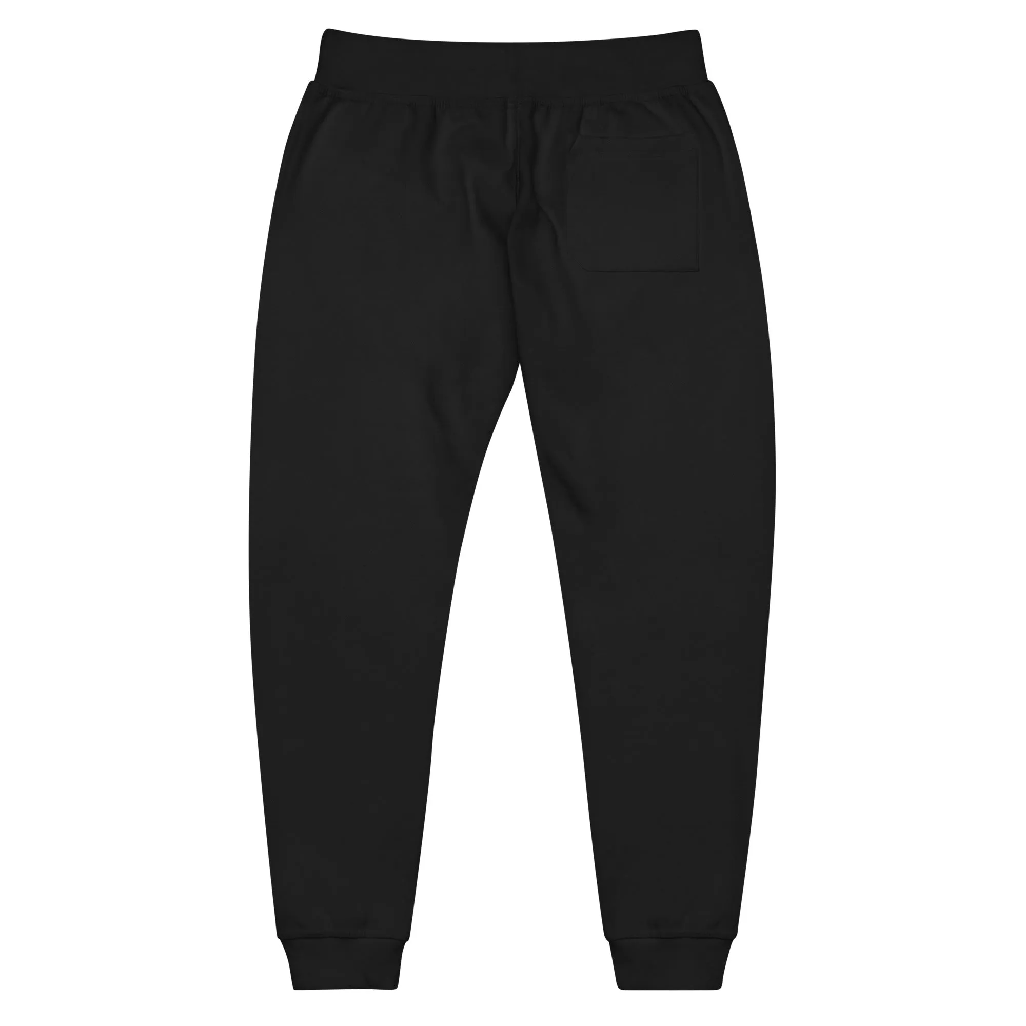 ISAN Unisex WHT Fleece Sweatpants