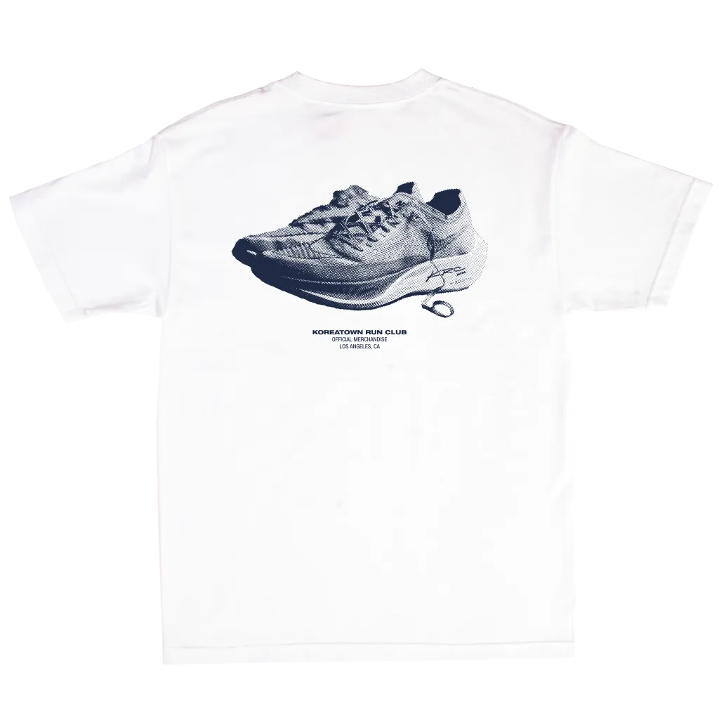 KRC SHOE T-SHIRT IN WHITE