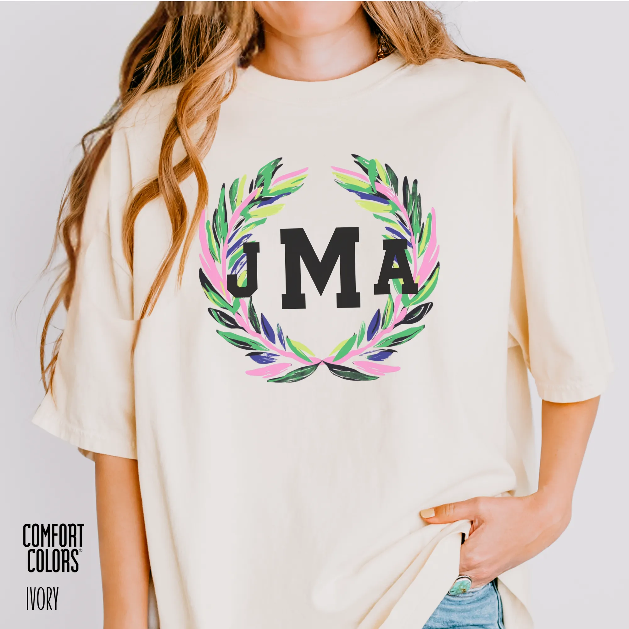 Laurel Wreath Monogram Shirt