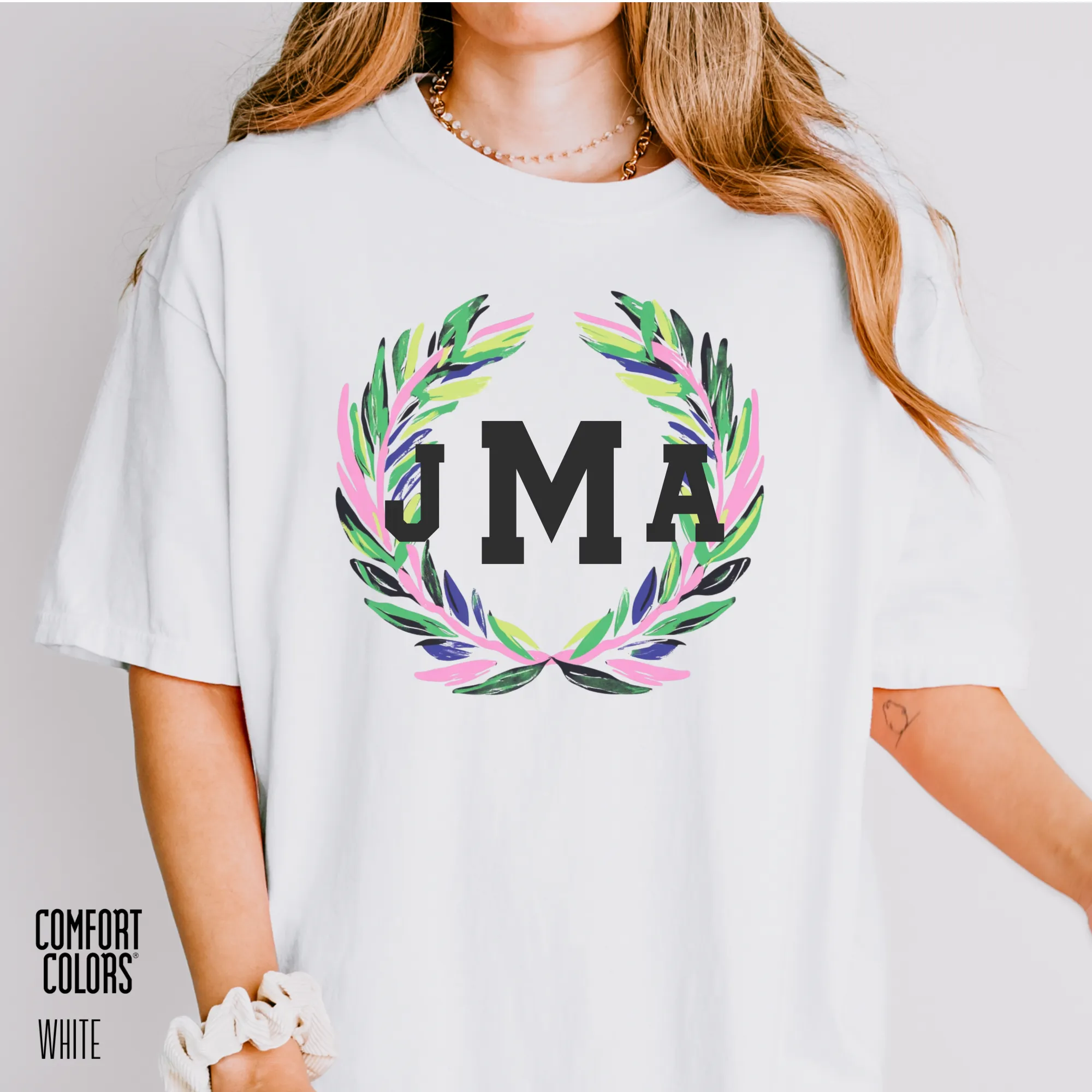 Laurel Wreath Monogram Shirt
