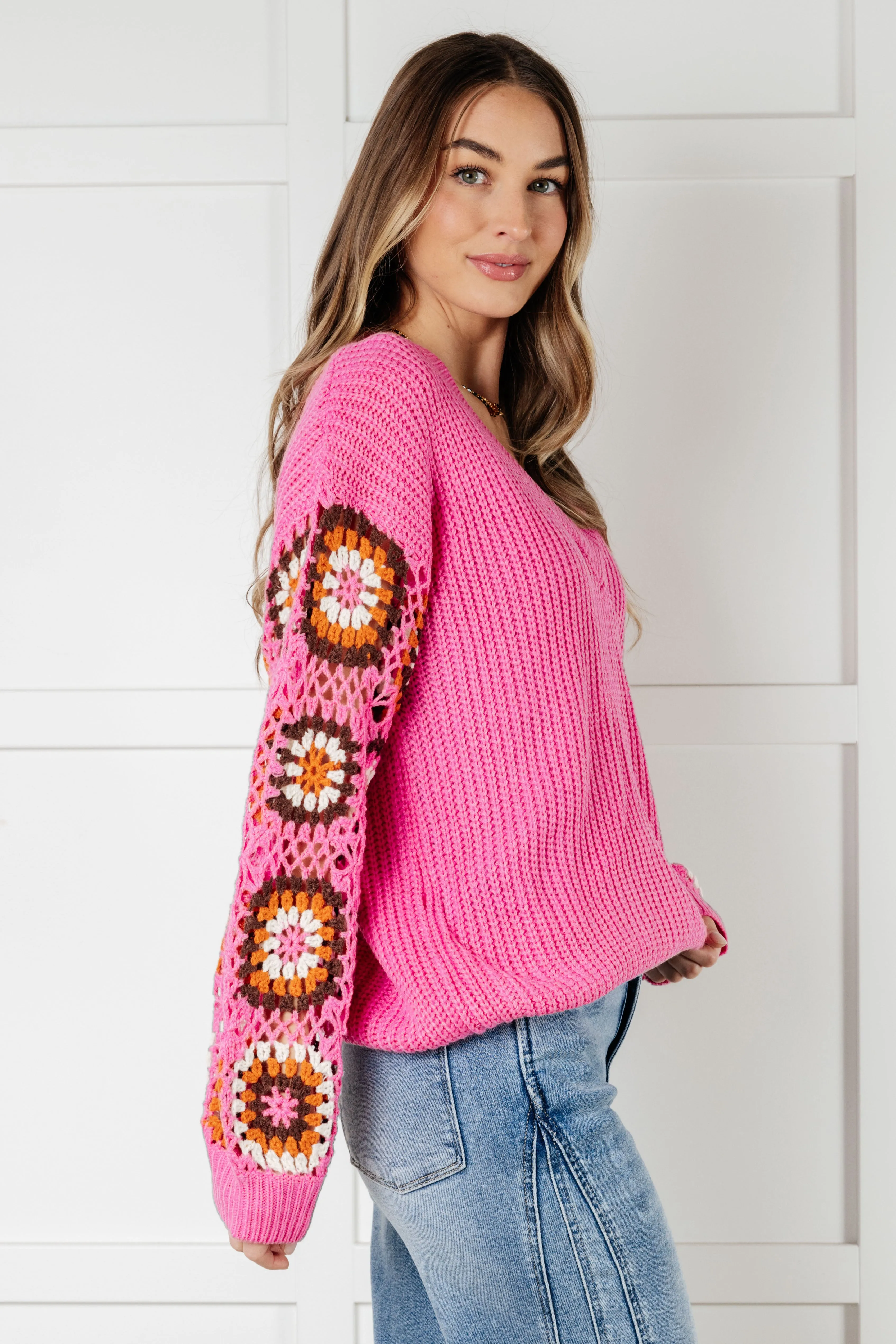 ONLINE EXCLUSIVE Can't Stop this Feeling V-Neck Knit Sweater