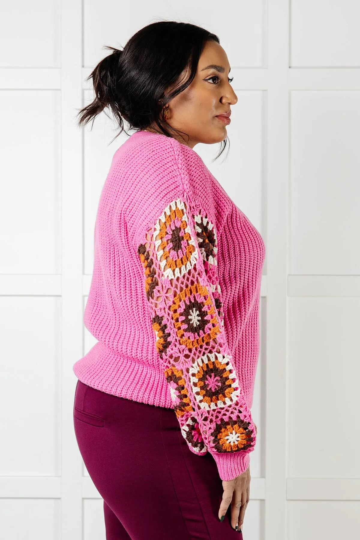 ONLINE EXCLUSIVE Can't Stop this Feeling V-Neck Knit Sweater