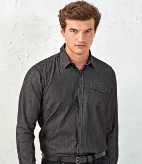 Premier Jeans Stitch Denim Shirt