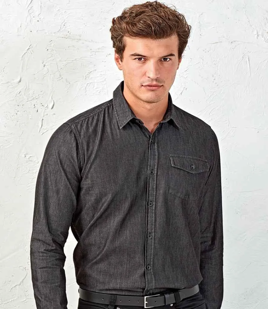 Premier Jeans Stitch Denim Shirt