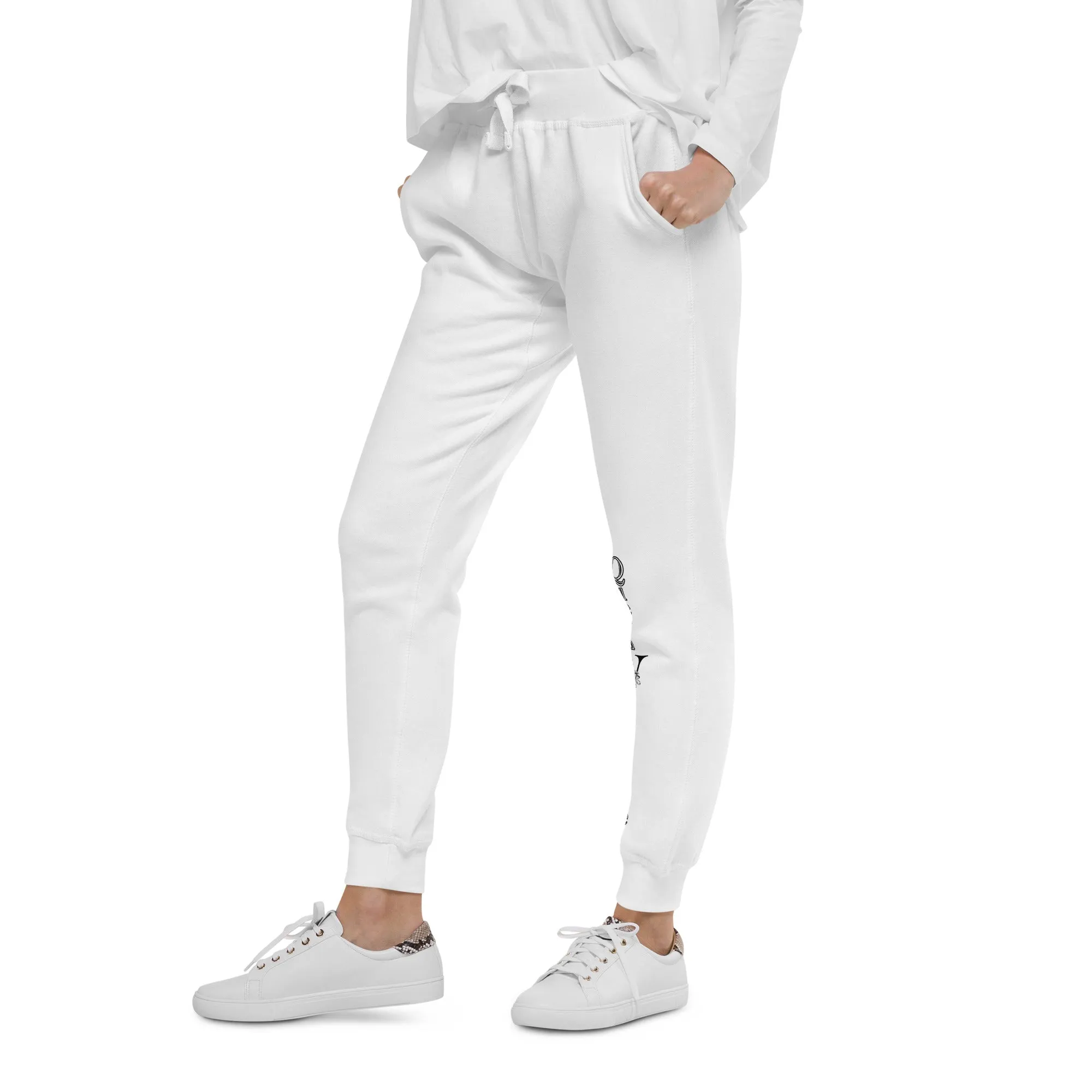 QueenVCulture Logo Fleece sweatpants