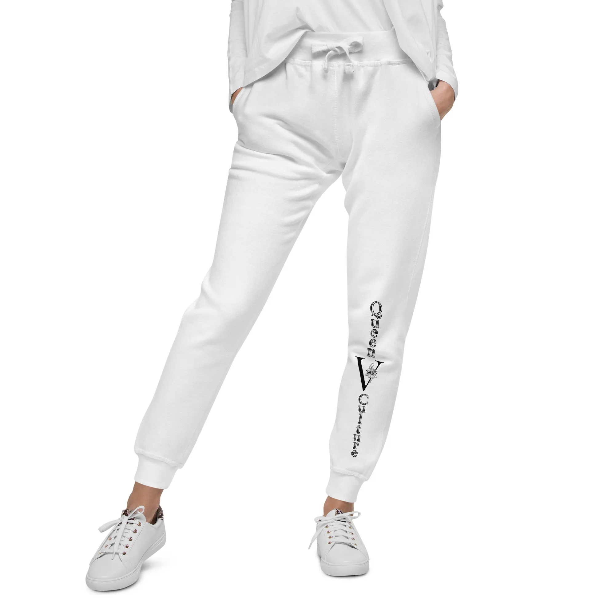 QueenVCulture Logo Fleece sweatpants