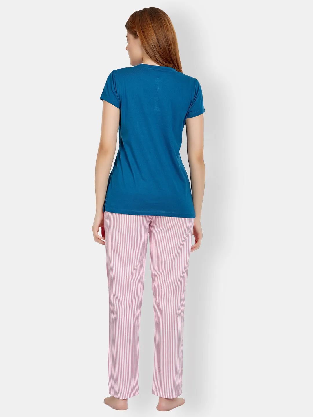 Sailor Blue T-Shirt & Pyjama Set