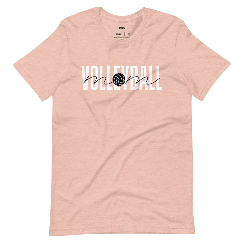 Stylish Volleyball Mom Graphic Tee