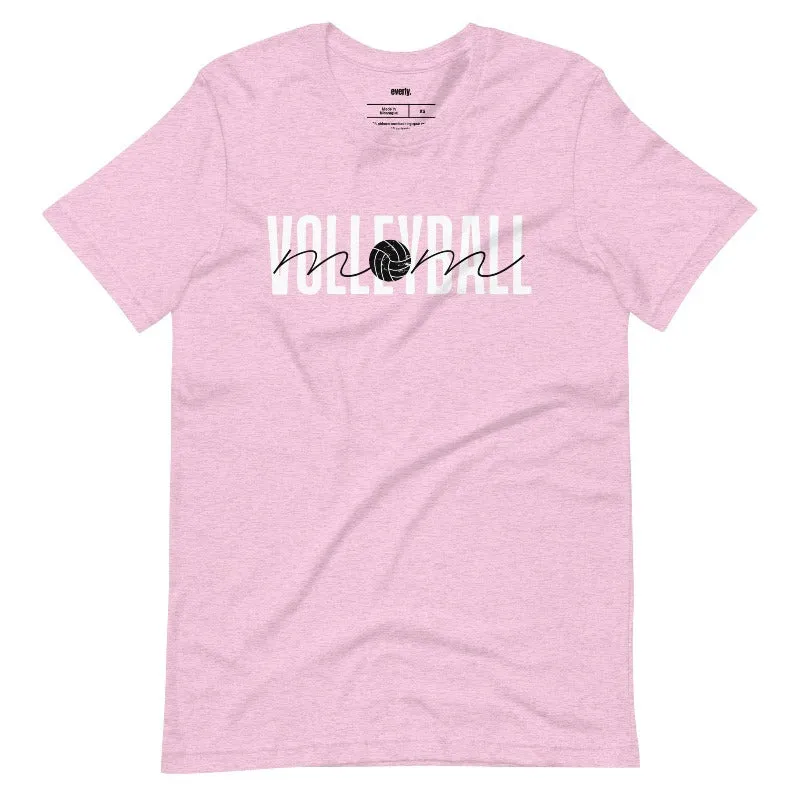 Stylish Volleyball Mom Graphic Tee