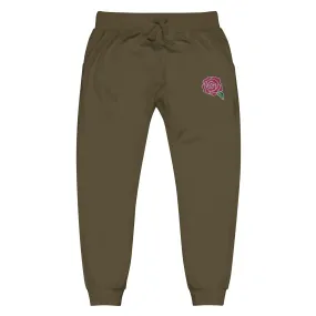 Sweatsuit Sweatpants - Embroidered PINKROSE(CUT SMALL)