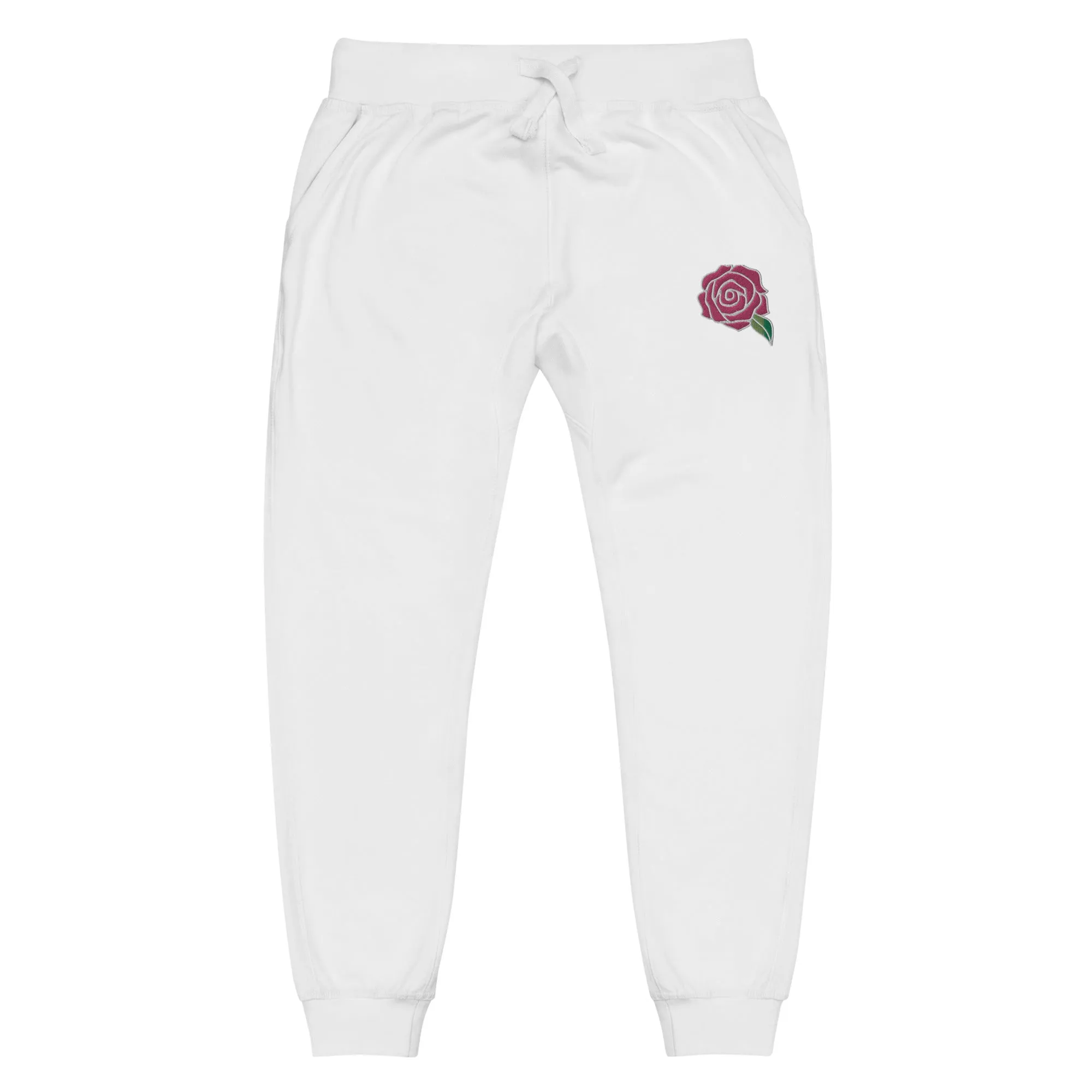 Sweatsuit Sweatpants - Embroidered PINKROSE(CUT SMALL)