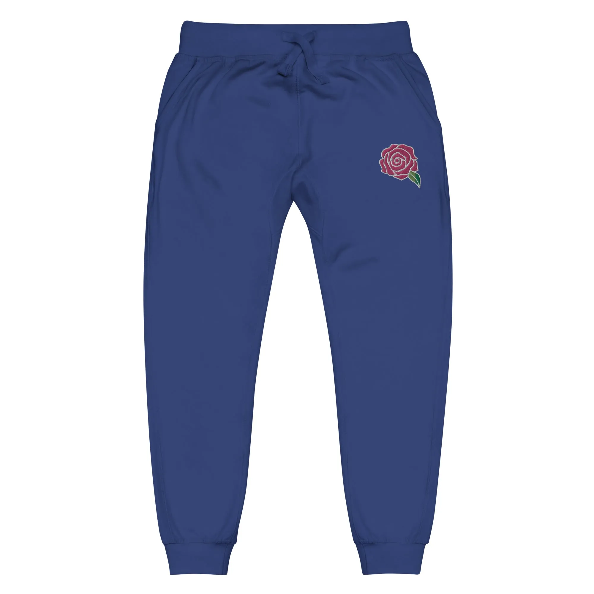 Sweatsuit Sweatpants - Embroidered PINKROSE(CUT SMALL)