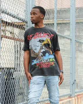 Trinity Kays Kulture Resilient Graphic T shirt In Washed Black
