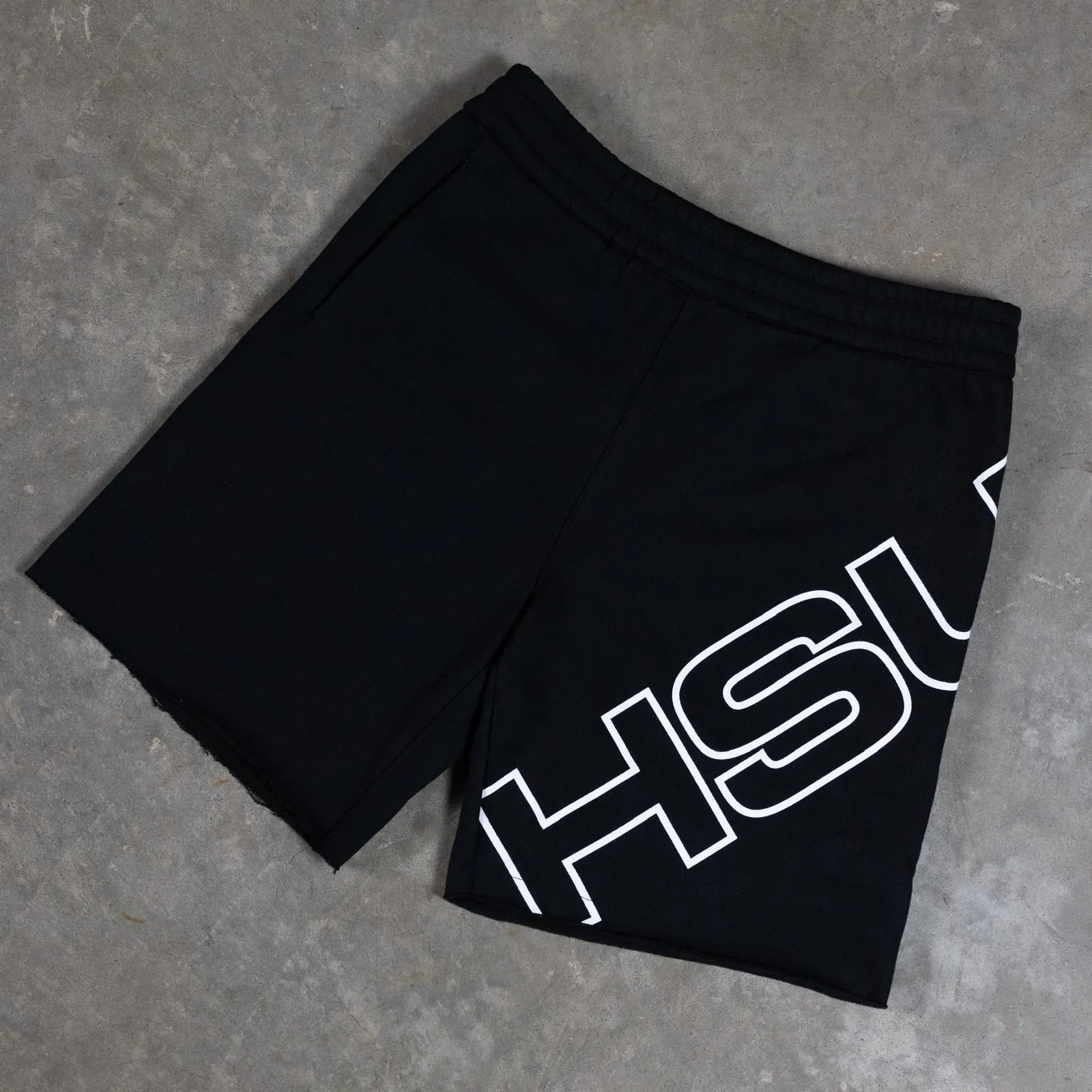 V2 COTTON SHORTS - BLACK & WHITE