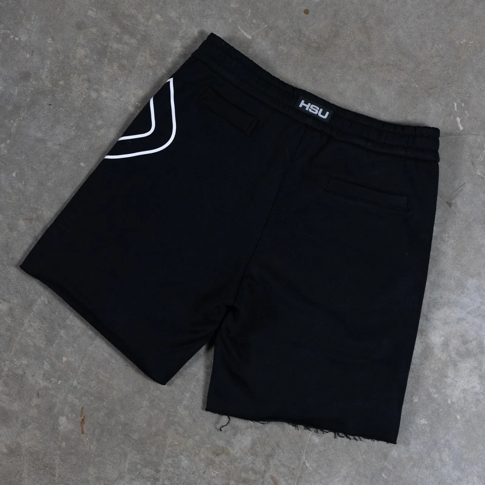 V2 COTTON SHORTS - BLACK & WHITE